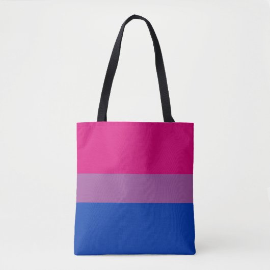 Bisexual Pride Flag Tasche (Vorderseite)