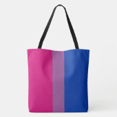 Bisexual Pride Flag Tasche (Rückseite)