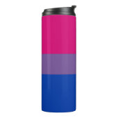 Bisexual Pride Flag Thermosbecher (Nach links gedreht)