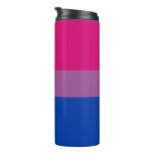 Bisexual Pride Flag Thermosbecher (Nach rechts gedreht)