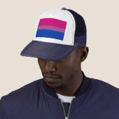 Bisexual Pride Flag Truckerkappe (Beispiel)