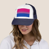 Bisexual Pride Flag Truckerkappe (Beispiel)