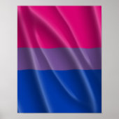 BISEXUAL PRIDE FLAG WAVY DESIGN - 2014 PRIDE.png Poster (Vorne)