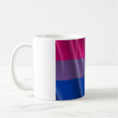 BISEXUAL PRIDE FLAG WAVY DESIGN KAFFEETASSE (Links)