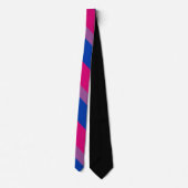 Bisexual Pride Neck Tie Krawatte (Rückseite)