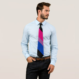 Bisexual Pride Neck Tie Krawatte