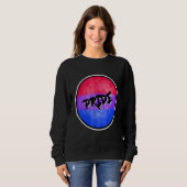 Bisexual Pride Rainbow Bisexual Flag Lgbt Gay Sweatshirt (Vorne ganz)