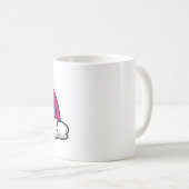 Bisexual Pride Rainbow Kaffeetasse (VorderseiteRechts)