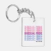 Bisexual Prix Acrylic Schlüsselanhänger (Vorderseite links)
