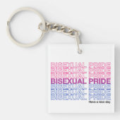 Bisexual Prix Acrylic Schlüsselanhänger (Vorderseite)