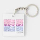 Bisexual Prix Acrylic Schlüsselanhänger (Rückseite)