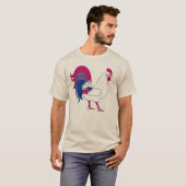 Bisexual Rooster T-Shirt (Vorne ganz)
