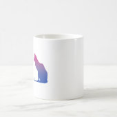 Bisexual Rooster und Kitty Kaffeetasse (Mittel)