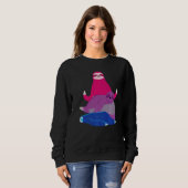 Bisexual Sloth Bisexual Sweatshirt (Vorne ganz)