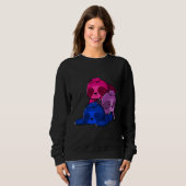 Bisexual Sloth Pile Sweatshirt (Vorne ganz)