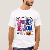 Bisexual Spooky Season Halloween T-Shirt (Vorderseite)