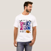 Bisexual Spooky Season Halloween T-Shirt (Vorne ganz)