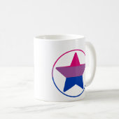 Bisexual Stars Circle Kaffeetasse (VorderseiteRechts)