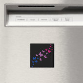 Bisexual Stolz Butterfly Trail Magnet (In Situ (Geschirrspüler))