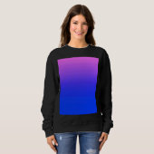 Bisexual Stolz Colors Sweatshirt (Vorne ganz)