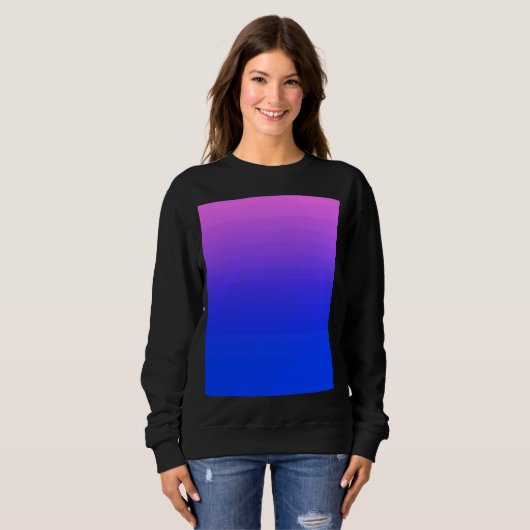 Bisexual Stolz Colors Sweatshirt (Vorne ganz)