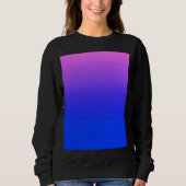 Bisexual Stolz Colors Sweatshirt (Vorderseite)