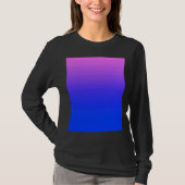 Bisexual Stolz Colors T-Shirt (Vorderseite)