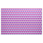 Bisexual-Stolz-Liebe-Herzen Stoff (Yard (91,4 cm))