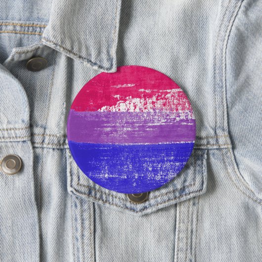 Bisexual Stolz Paint Button (Beispiel)