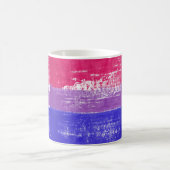 Bisexual Stolz Paint Kaffeetasse (Mittel)