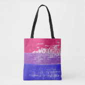 Bisexual Stolz Paint Tasche (Vorderseite)