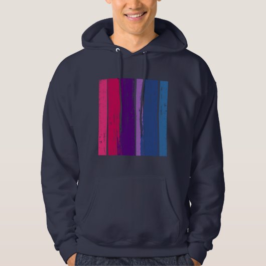 BISEXUAL-STOLZ-TINTEN-BAR - .PNG HOODIE (Vorderseite)