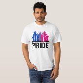 Bisexual Together Pride T-Shirt (Vorne ganz)
