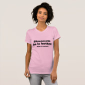 BISEXUALEN MACHEN ES BESSER (MIT JEDEM) T-Shirt (Vorne ganz)