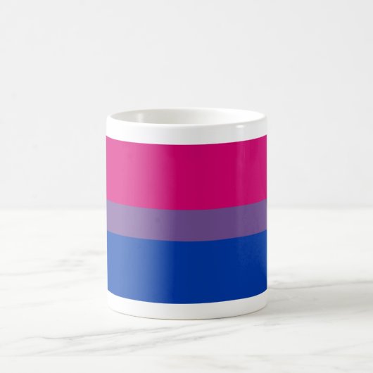 Bisexualflaggen-Tasse Kaffeetasse (Mittel)