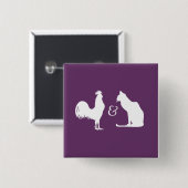 Bisexualität Button (Vorne & Hinten)