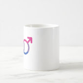 Bisexualität Geschlechtersymbol Kaffeetasse (Mittel)