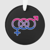 Bisexualität Geschlechtersymbol Ornament (Vorderseite)
