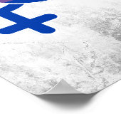 Bisexualität Geschlechtersymbol Poster (Ecke)