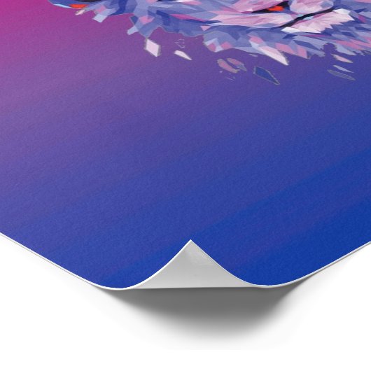 Bisexualität Pride Poster (Ecke)