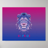Bisexualität Pride Poster (Vorne)