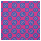 Bisexualität - Stolz / rosa Blume Stoff (Muster)