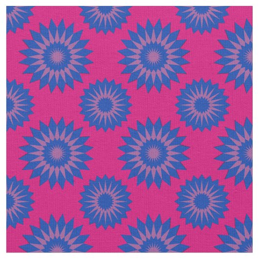 Bisexualität - Stolz / rosa Blume Stoff (Nahaufnahme)