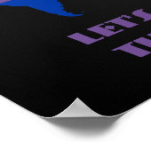 Bisexualität Stolz Weltkarte Mapposter Poster (Ecke)