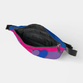 Bisexualitätsflagge Bauchtasche (Offen)