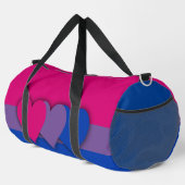 Bisexualitätsflagge Duffle Bag (Rechte Ecke)