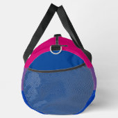 Bisexualitätsflagge Duffle Bag (Rechts)