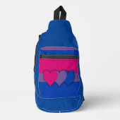 Bisexuality flag crossbody bag (Vorderseite)