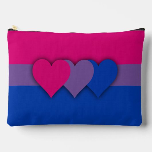 Bisexuality flag  zubehörtasche (Vorderseite)