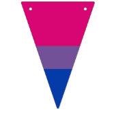 Bisexuality pride flag banner Bunting Flags (Dritte Fahne)